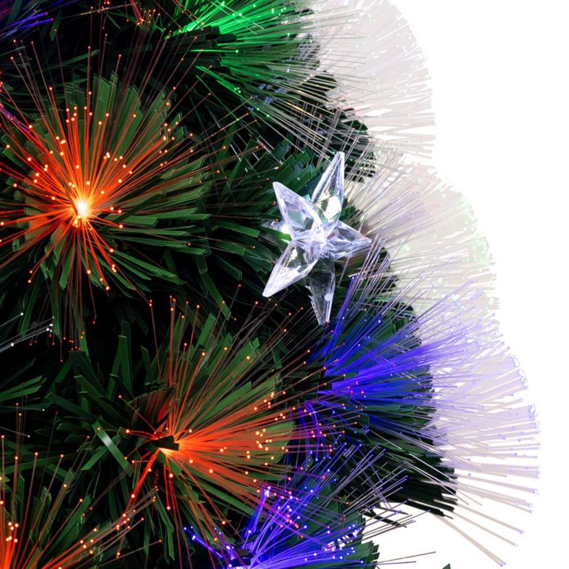 2-Foot LED Fiber Optic Potted Tree