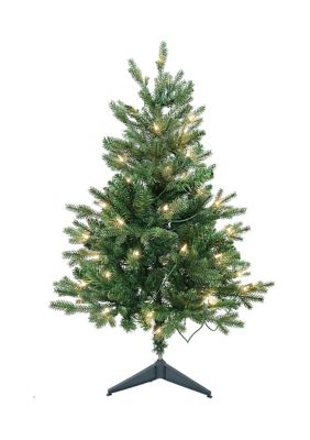Kurt S. Adler Pre Lit Clear Incandescent Jackson Pine Tree