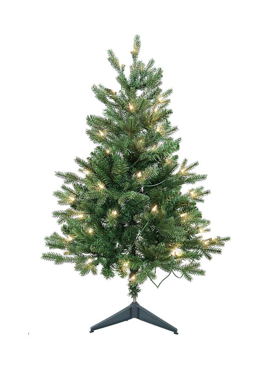 Pre Lit Clear Incandescent Jackson Pine Tree