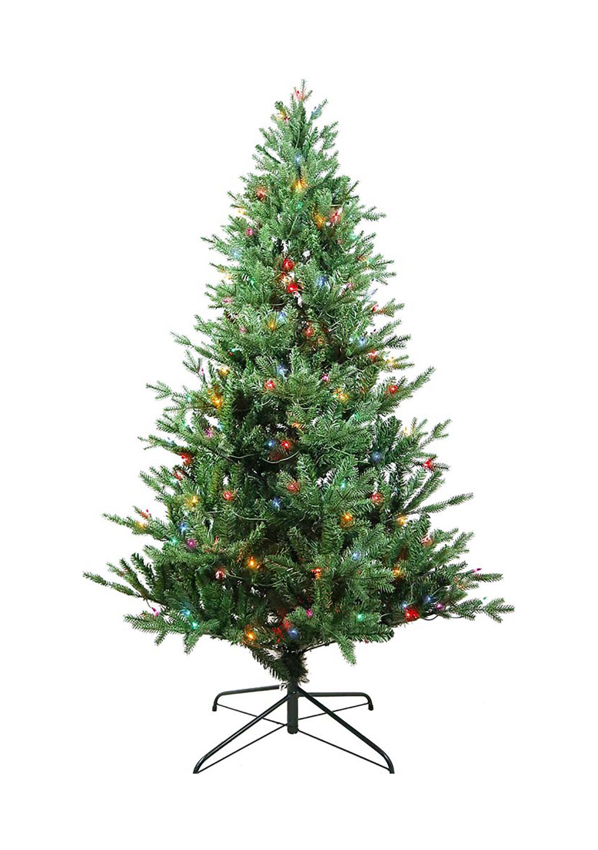 Pre Lit Multi Color Incandescent Jackson Pine Tree