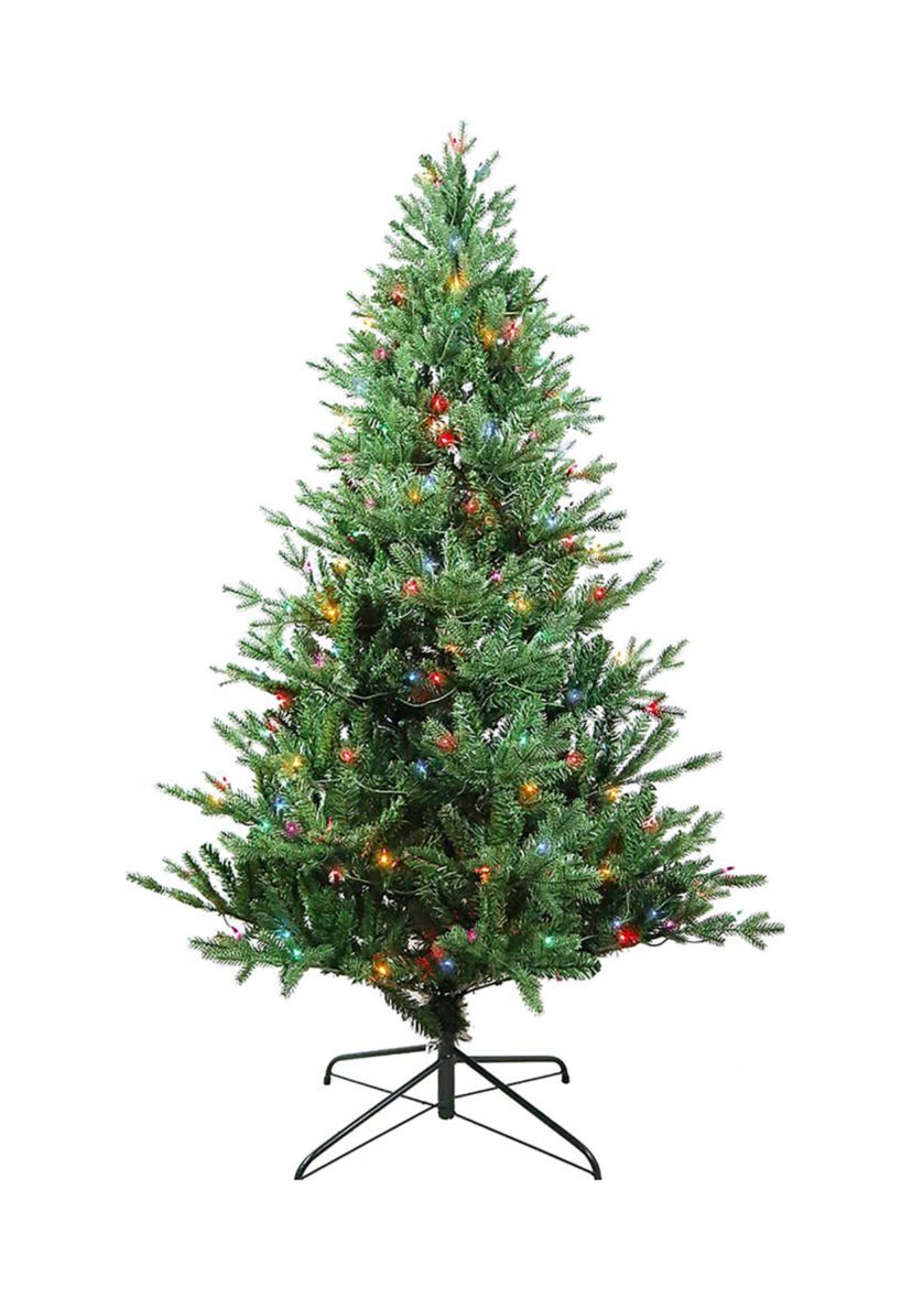 Pre Lit Multi Color Incandescent Jackson Pine Tree