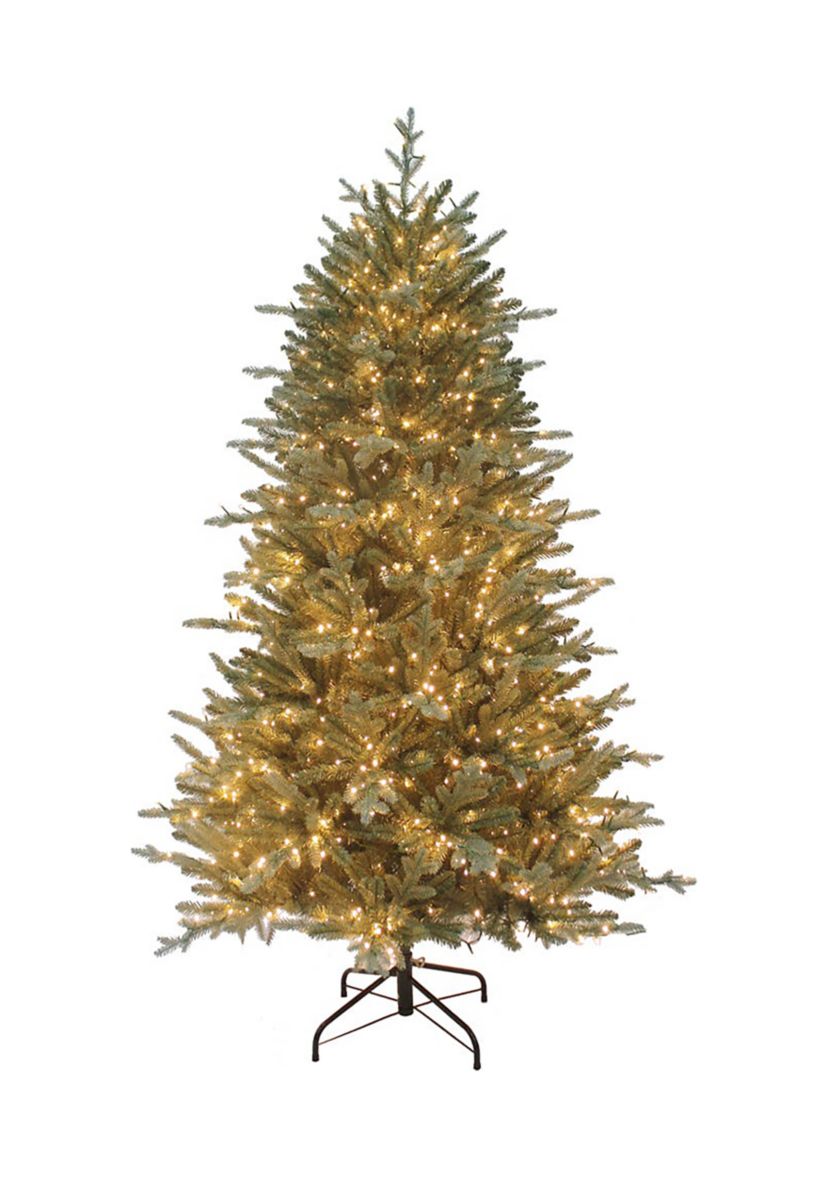 6 Pre Lit LED Blue Spruce Tree