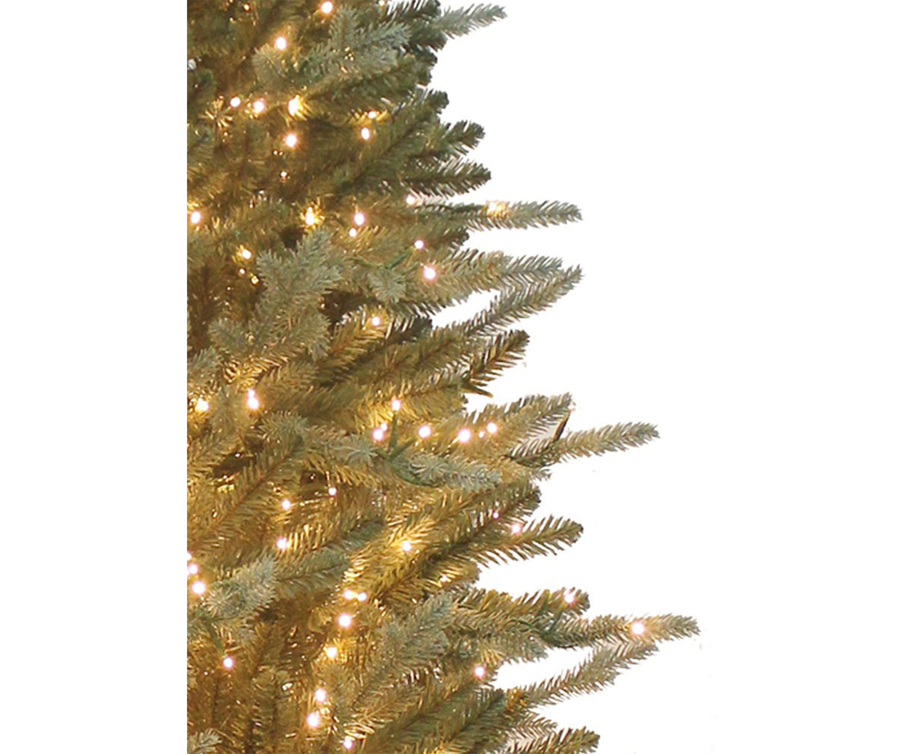 6 Pre Lit LED Blue Spruce Tree