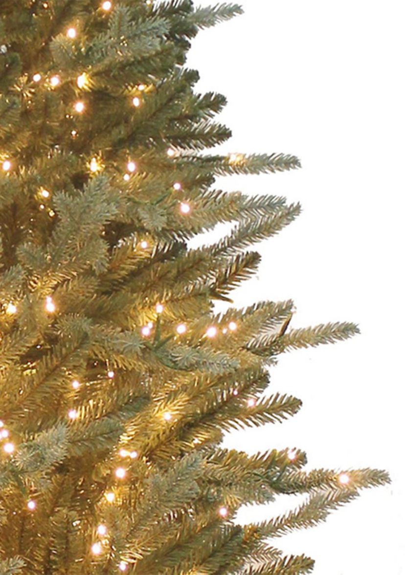 6 Pre Lit LED Blue Spruce Tree