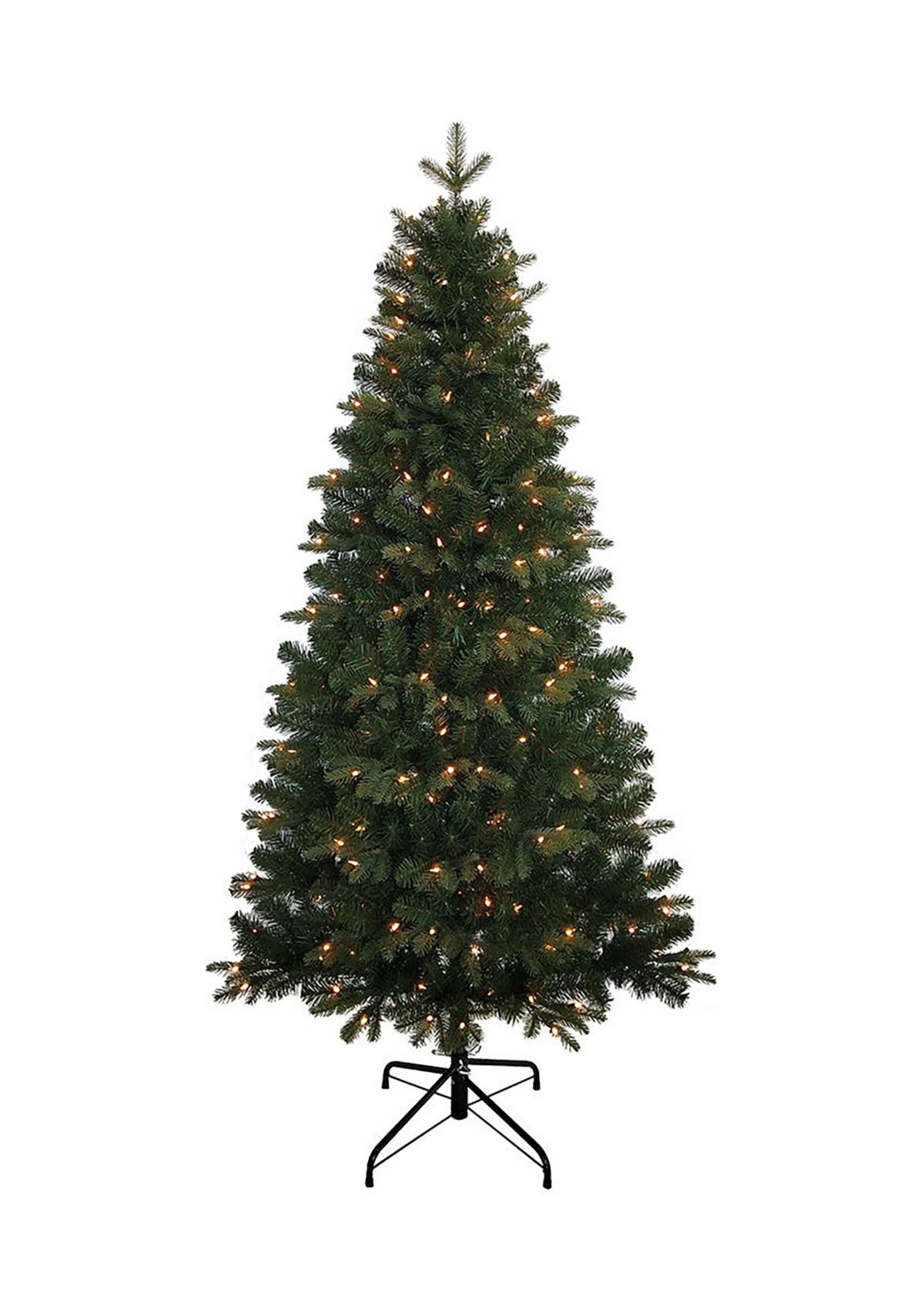 6-Foot Pre-Lit Clear Incandescent Studio Spruce Tree