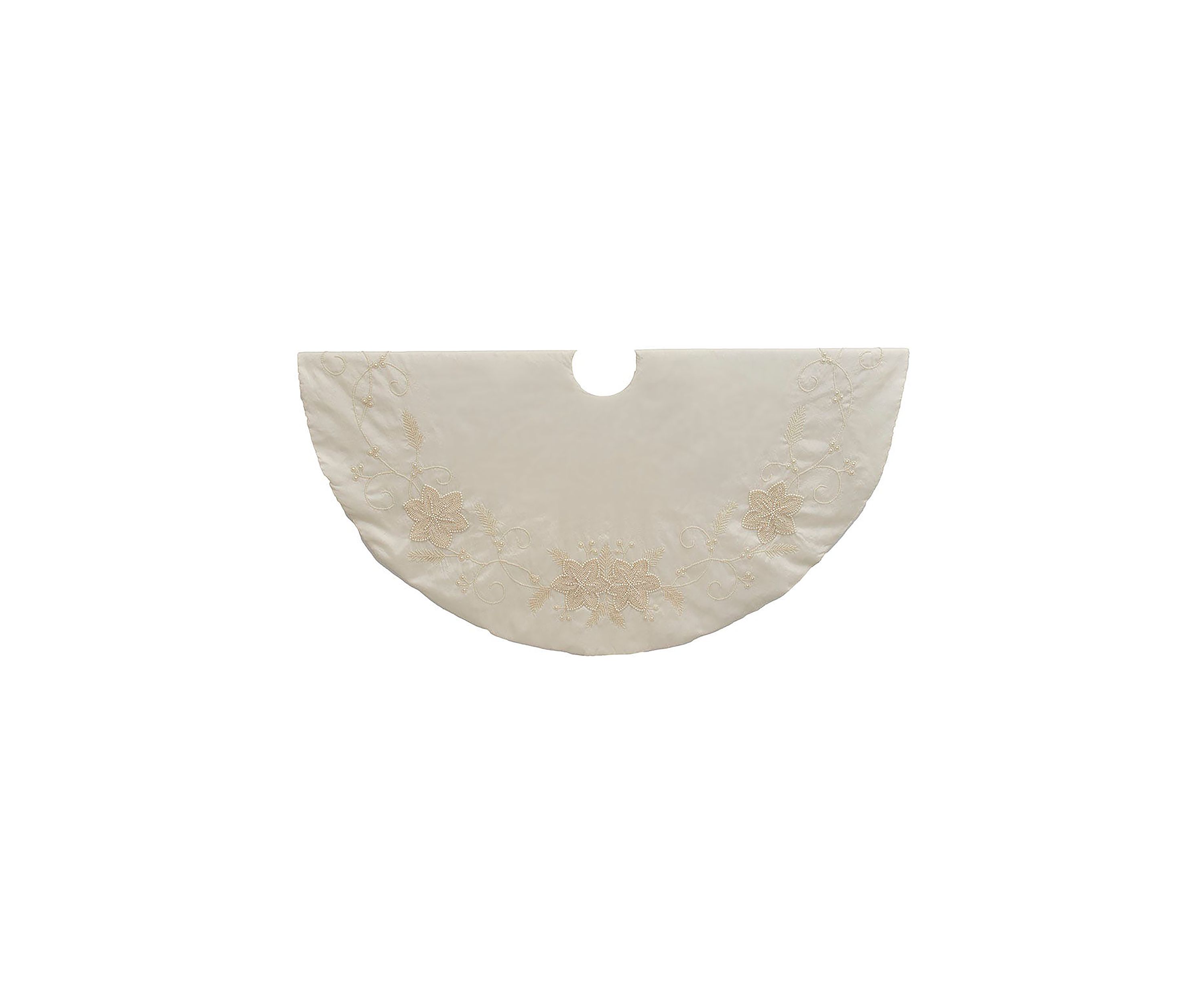 Ivory Pearl Tree Skirt