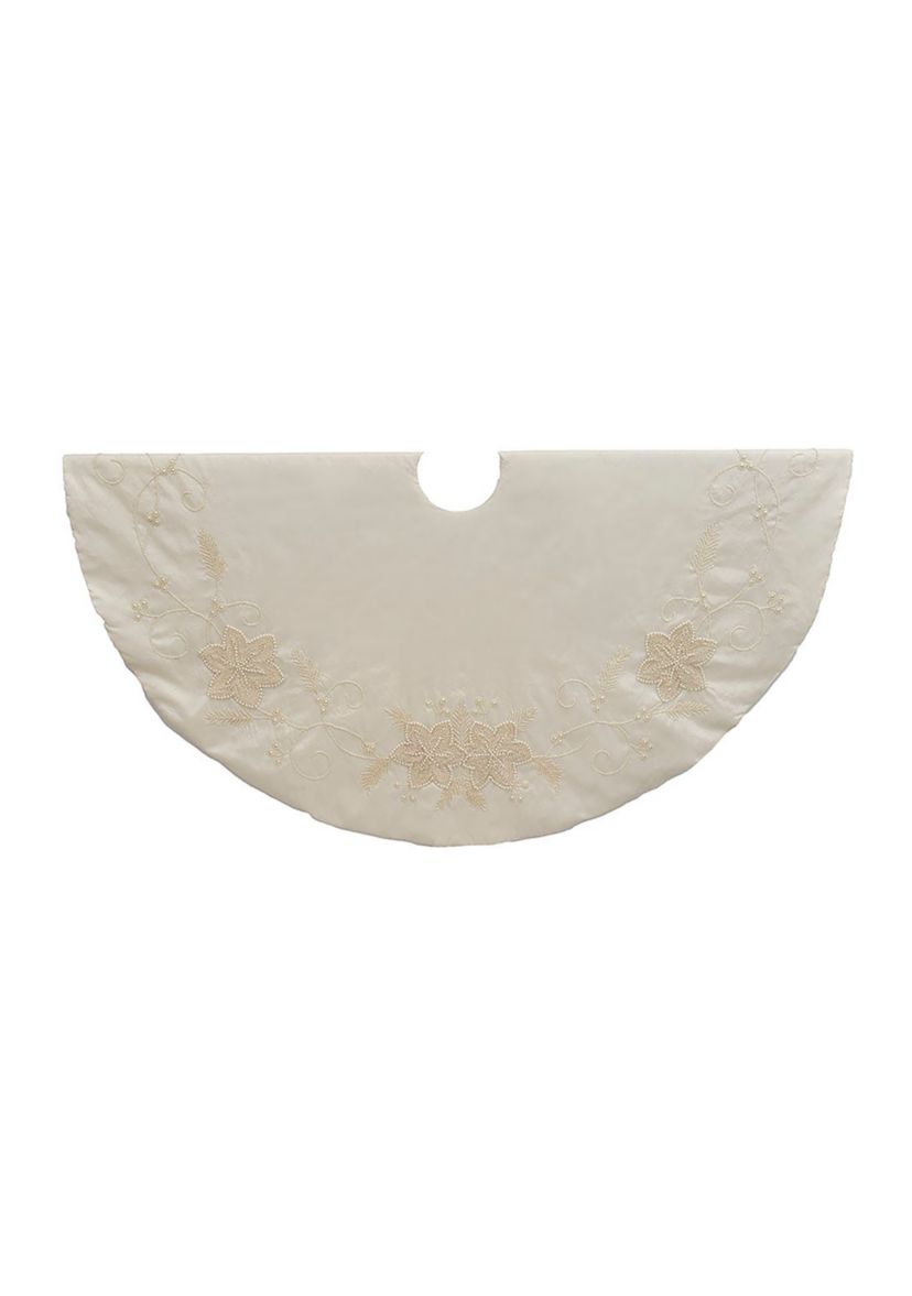 Ivory Pearl Tree Skirt