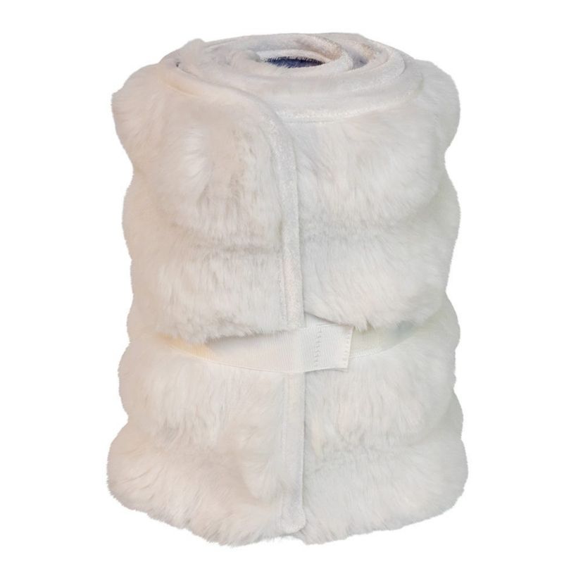 10 by 24-Inch White Fur Tree Collar