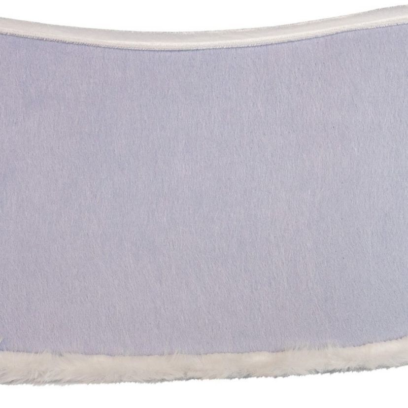 10 by 24-Inch White Fur Tree Collar