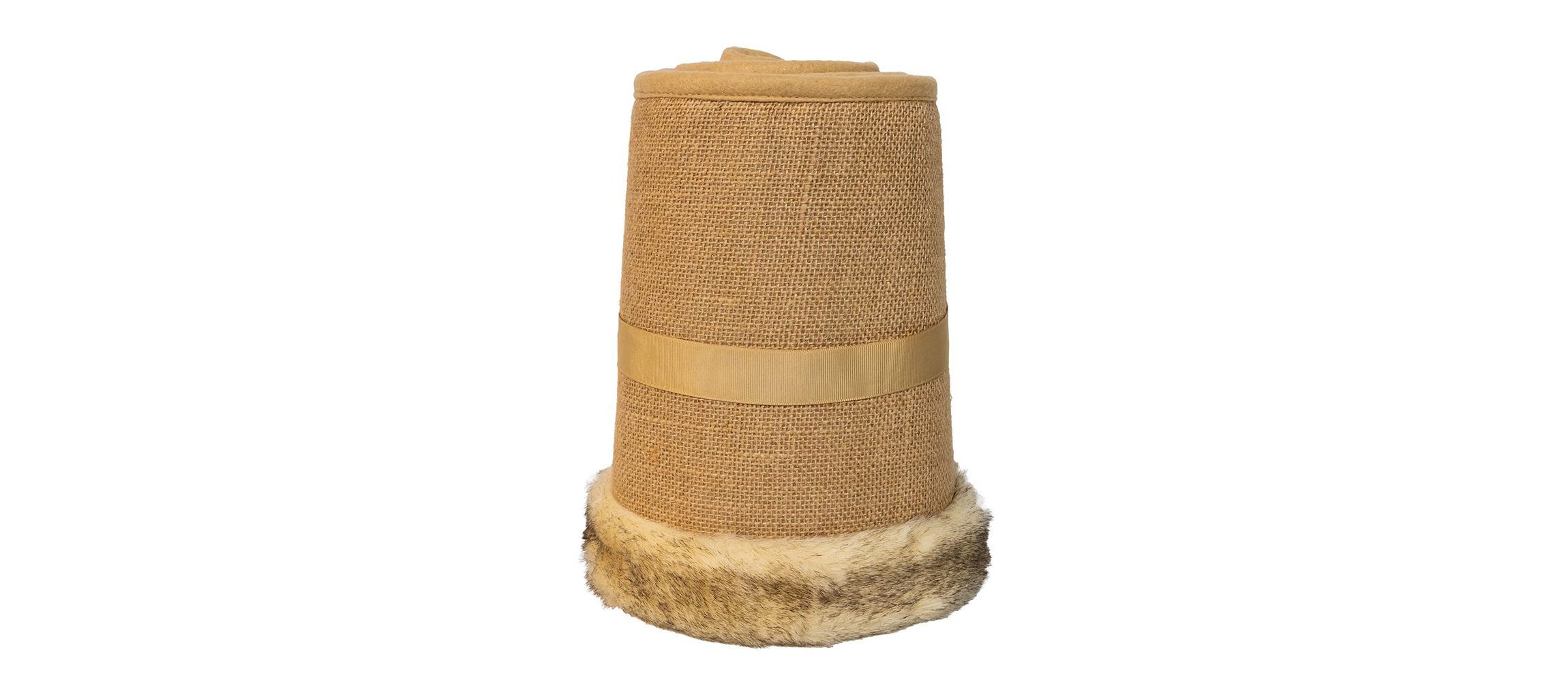10 by 24-Inch Burlap Tree Collar