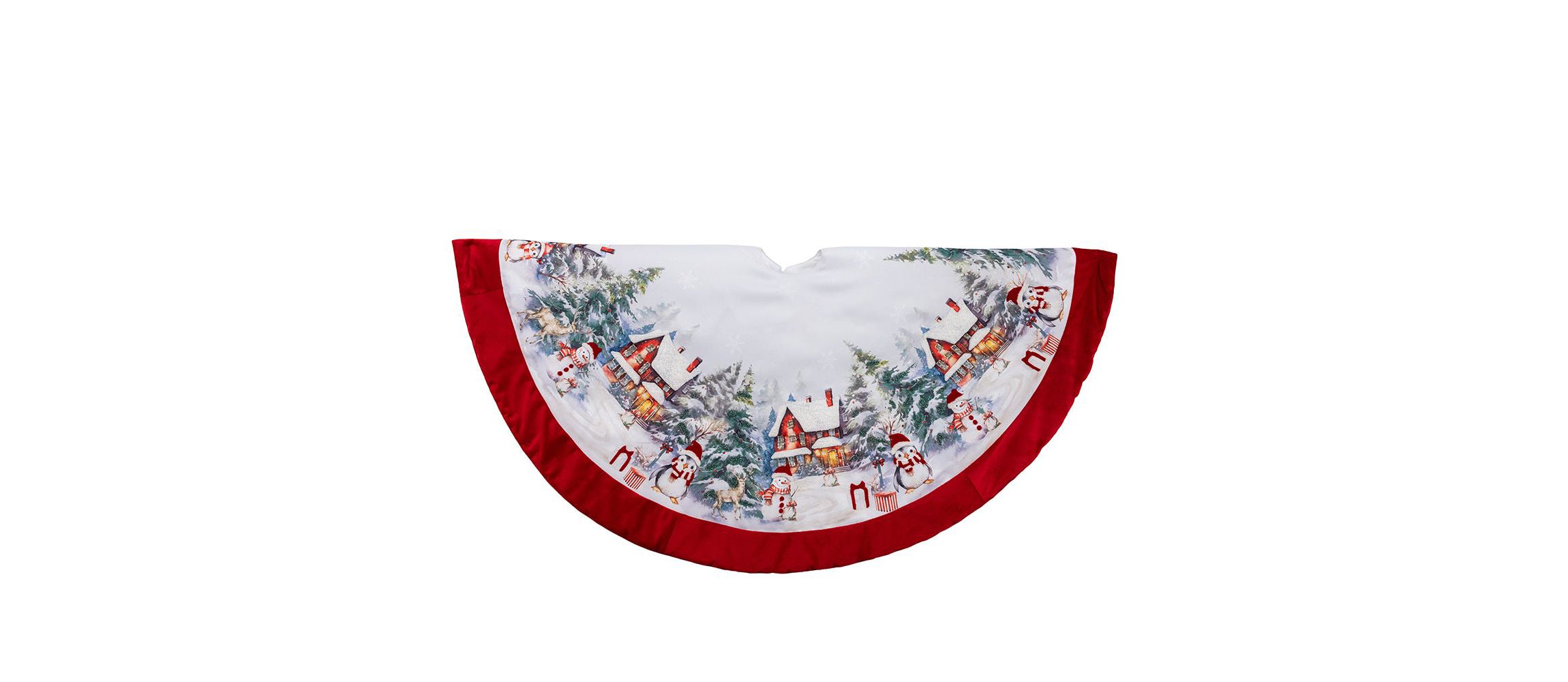 48 Inch Velvet Beaded Tree Skirt