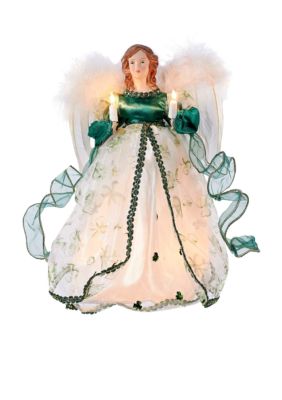 UL 10-Light 12 Inch Irish Angel Treetop 