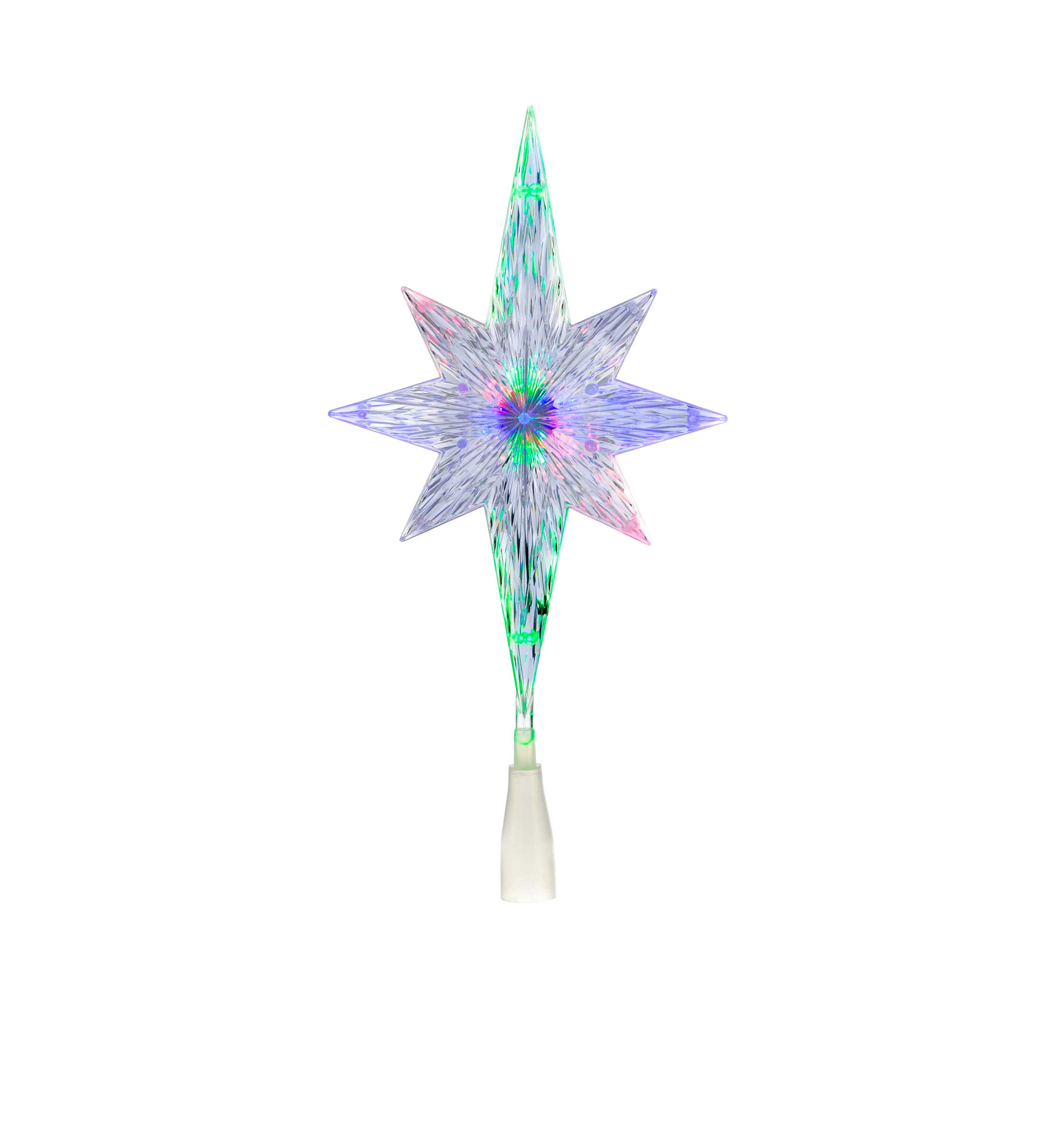 UL Polar Star Treetop with LED Color-Changing Light