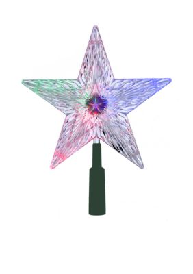 Kurt S. Adler LED Color-Changing Light Star Treetop