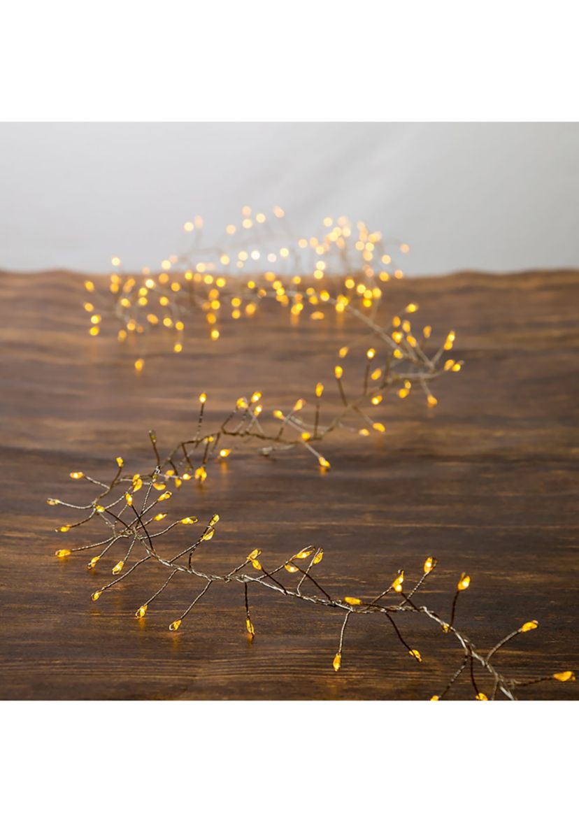 240 Light LED Cluster Garland