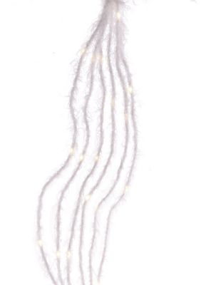 Kurt S. Adler 120-Light Warm White Fuzzy Multi Strand Warm White LED Set