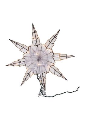 Silver Star Tree Topper