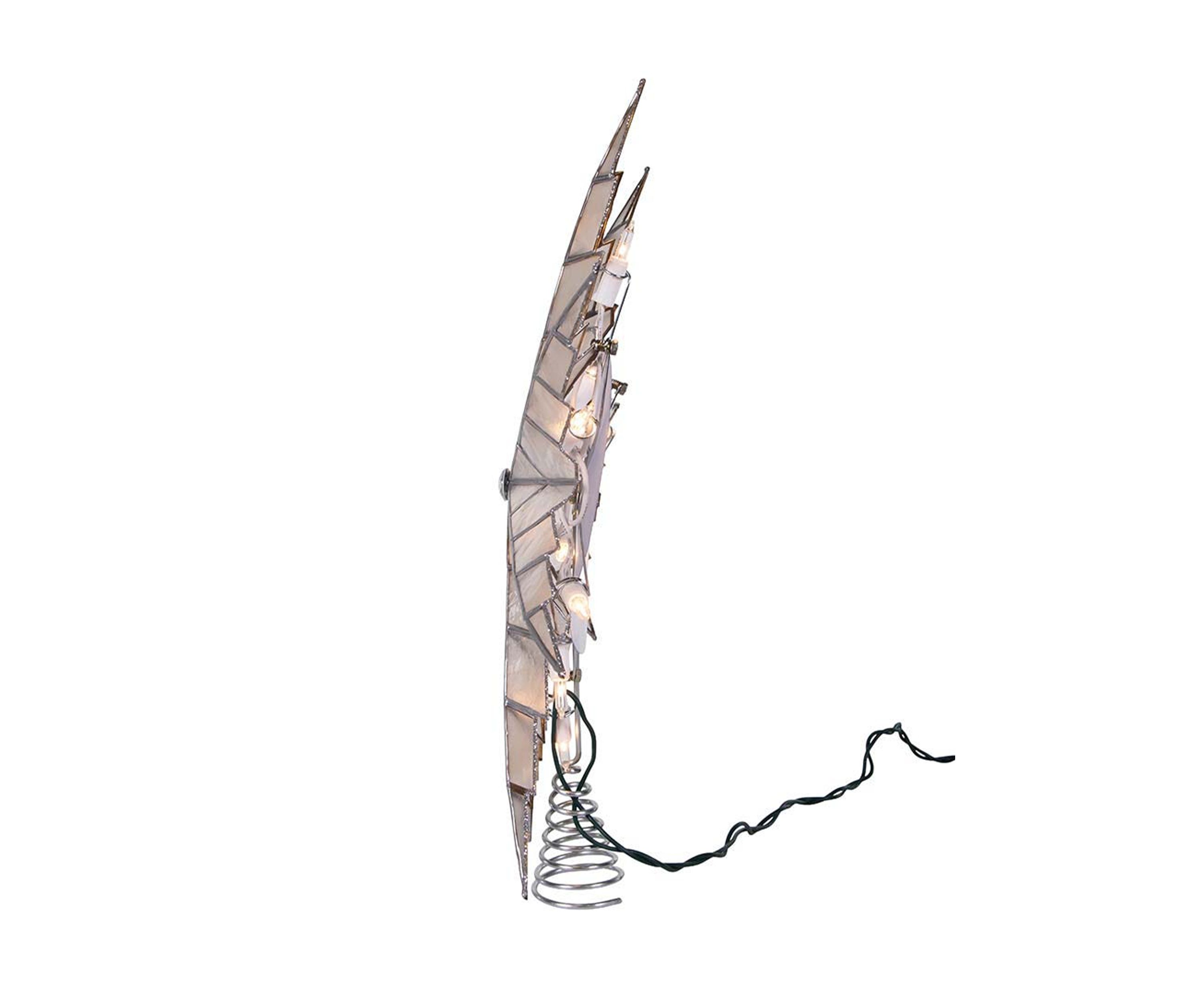 Silver Star Tree Topper