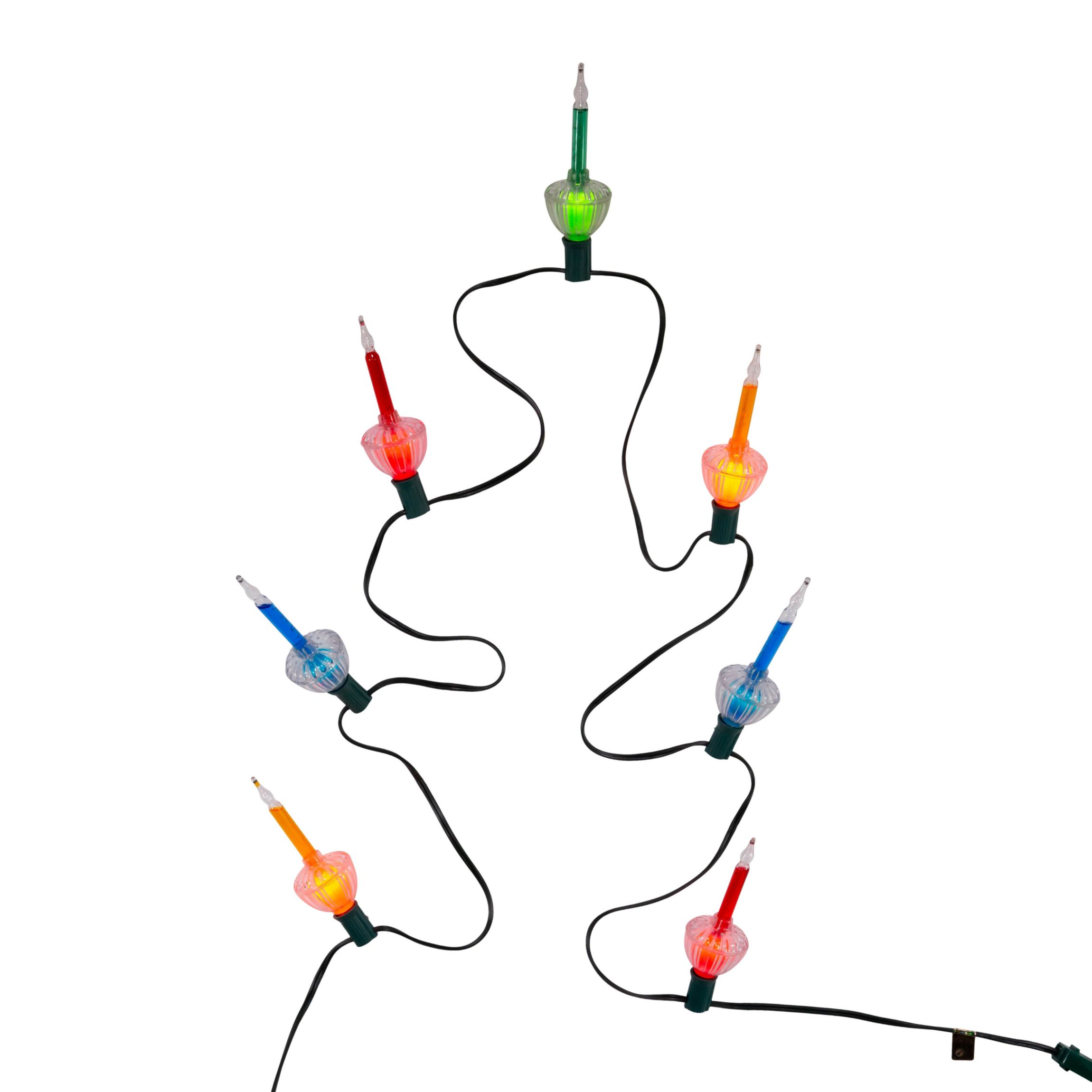 7-Light Multi-Color Bubble Light Set