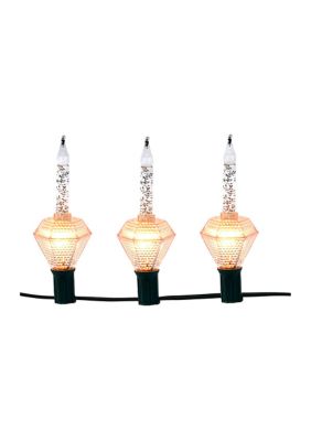 Kurt S. Adler Diamond Bubble Set, Silver