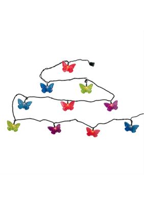 UL 10-Light Multi-Color Butterfly Light Set