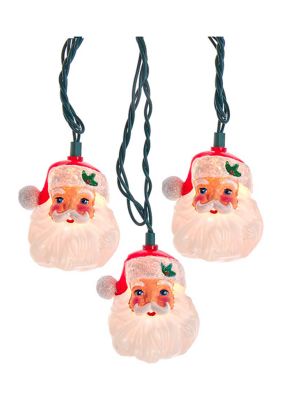 Kurt S. Adler 10L Santa Head Light Set
