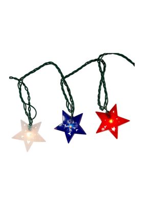 UL 10-Light Patriotic Star Light Set