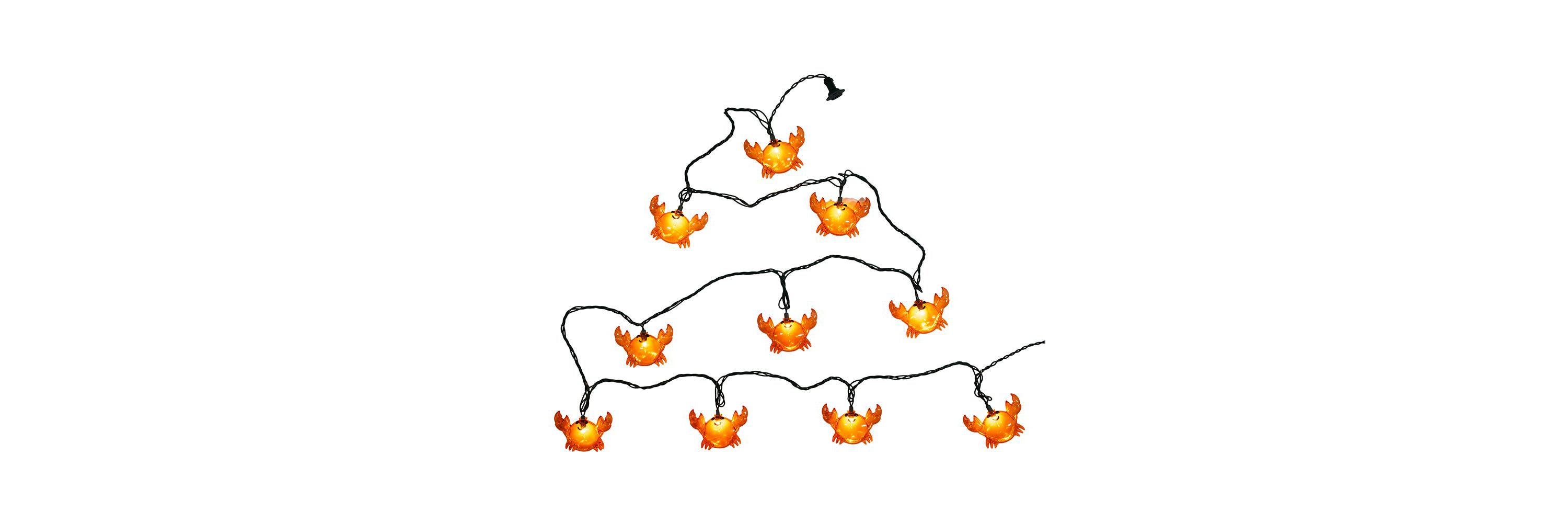 Kurt Adler 12-Foot UL 10-Light Crab Light Set