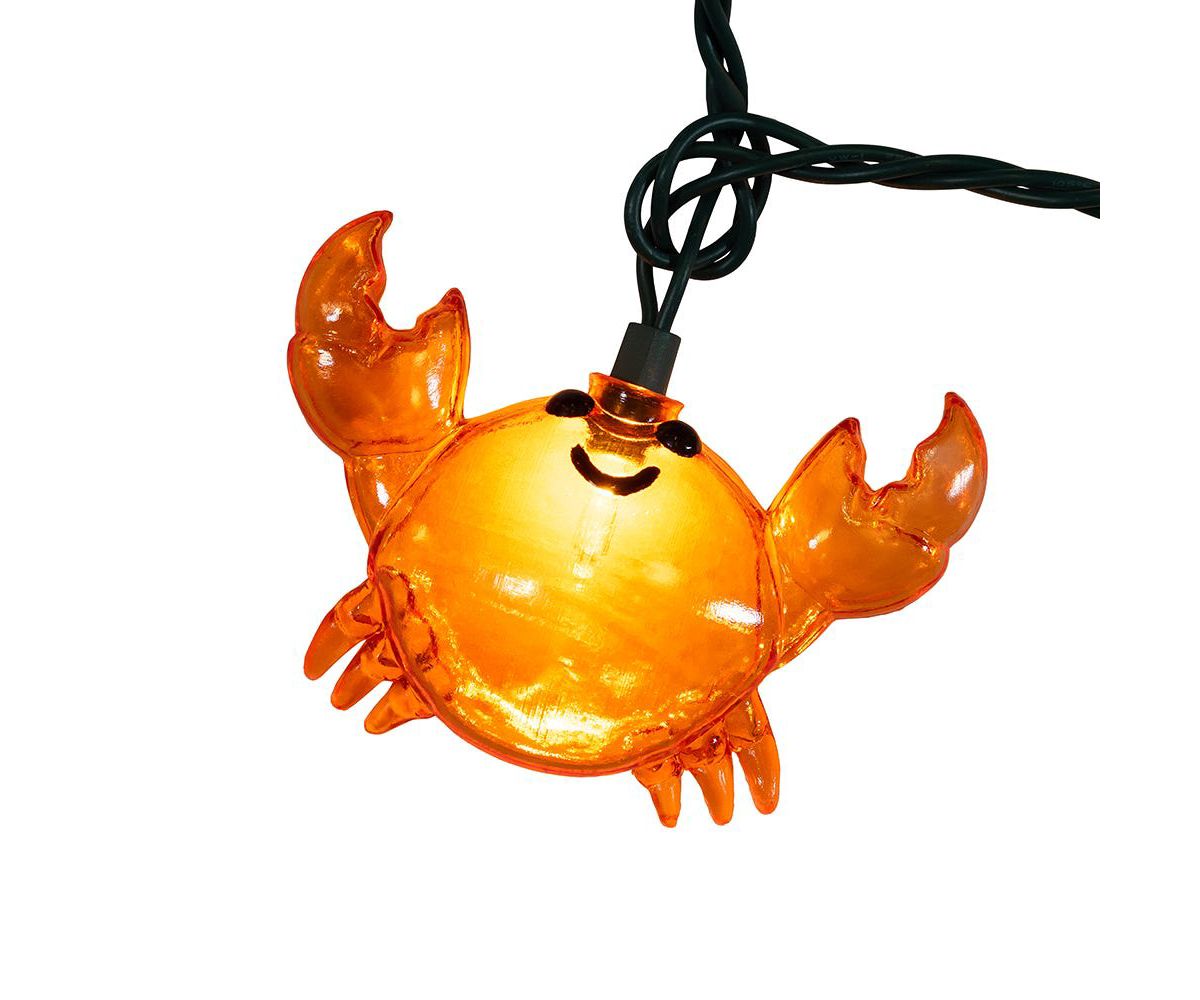 Kurt Adler 12-Foot UL 10-Light Crab Light Set