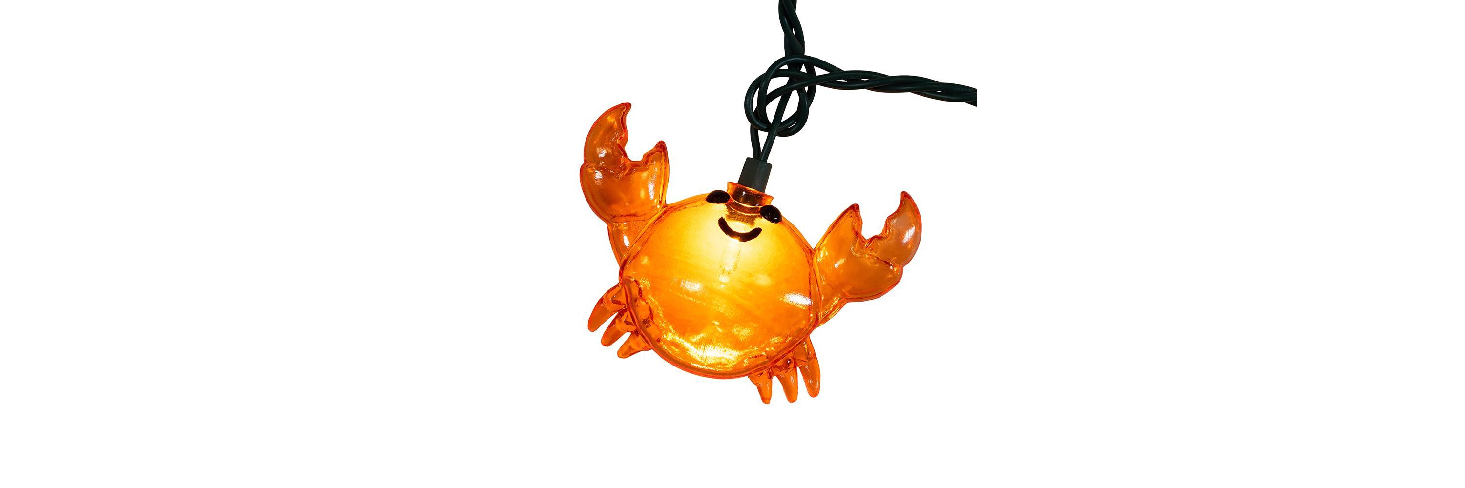 Kurt Adler 12-Foot UL 10-Light Crab Light Set