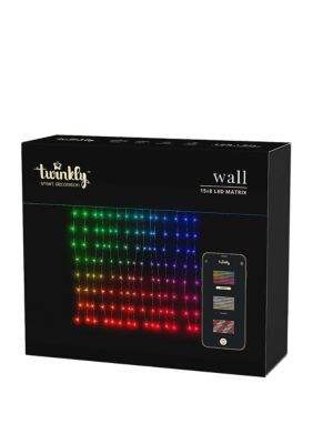 Kurt S. Adler Twinkly LED 15-Drop 120-light Icicle App Controlled Light Set