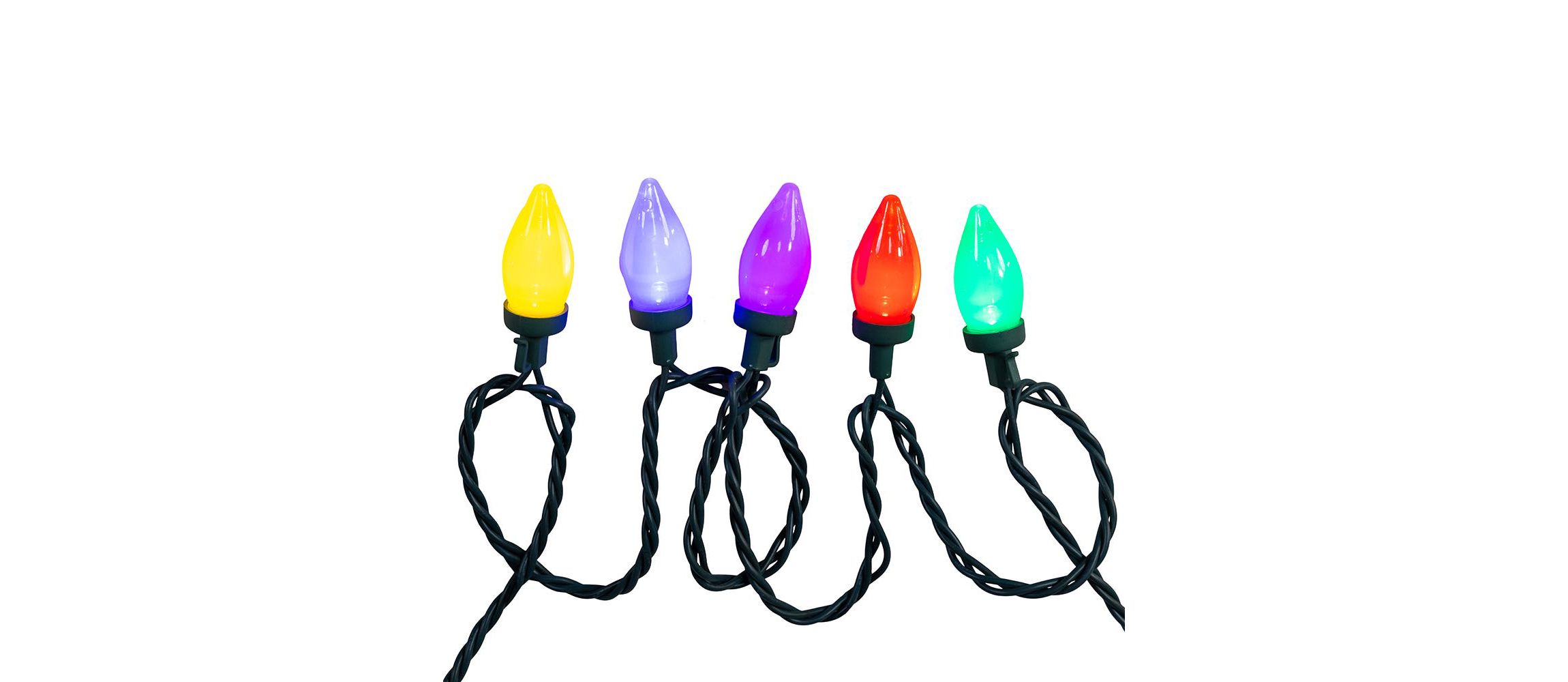 100 Lights Multi-LED C7 OPAQUE String Lights
