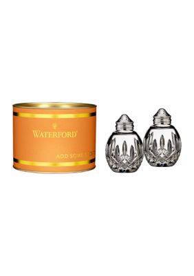 Waterford Giftology Lismore 3 Inch Round Salt & Pepper Set