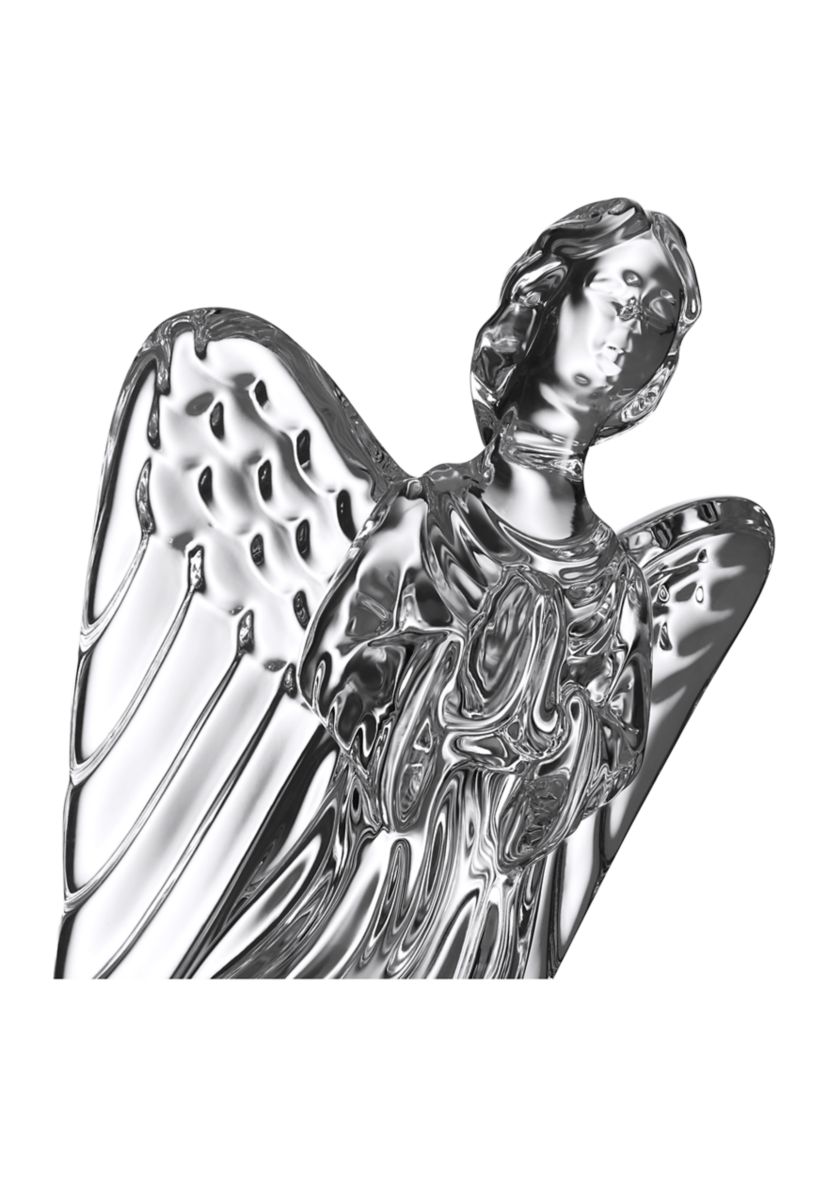 Guardian Angel Crystal Figurine 
