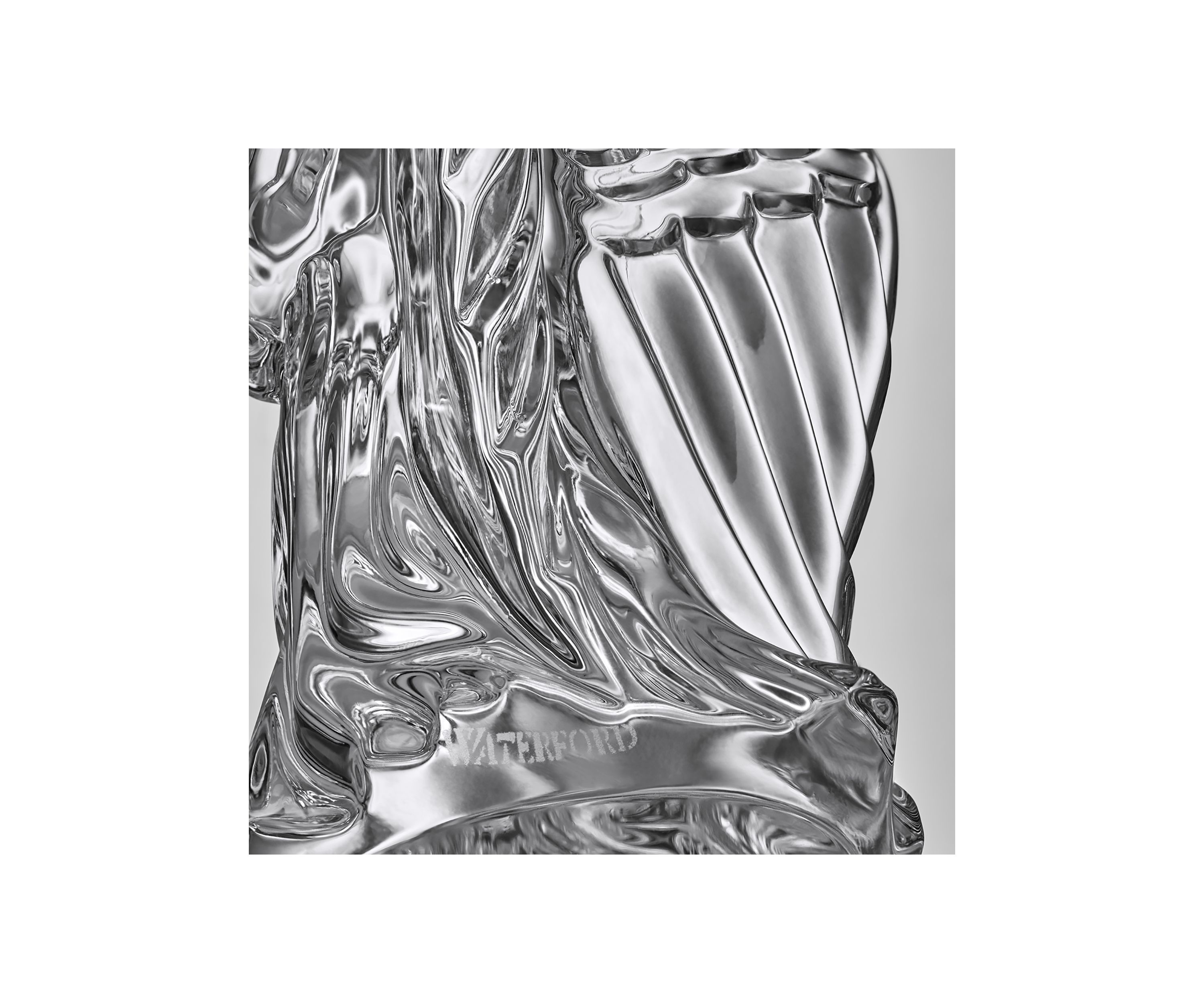 Guardian Angel Crystal Figurine 