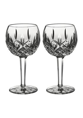 Waterford Lismore Balloon Wine Glasses - 8 Ounce, Set of 2