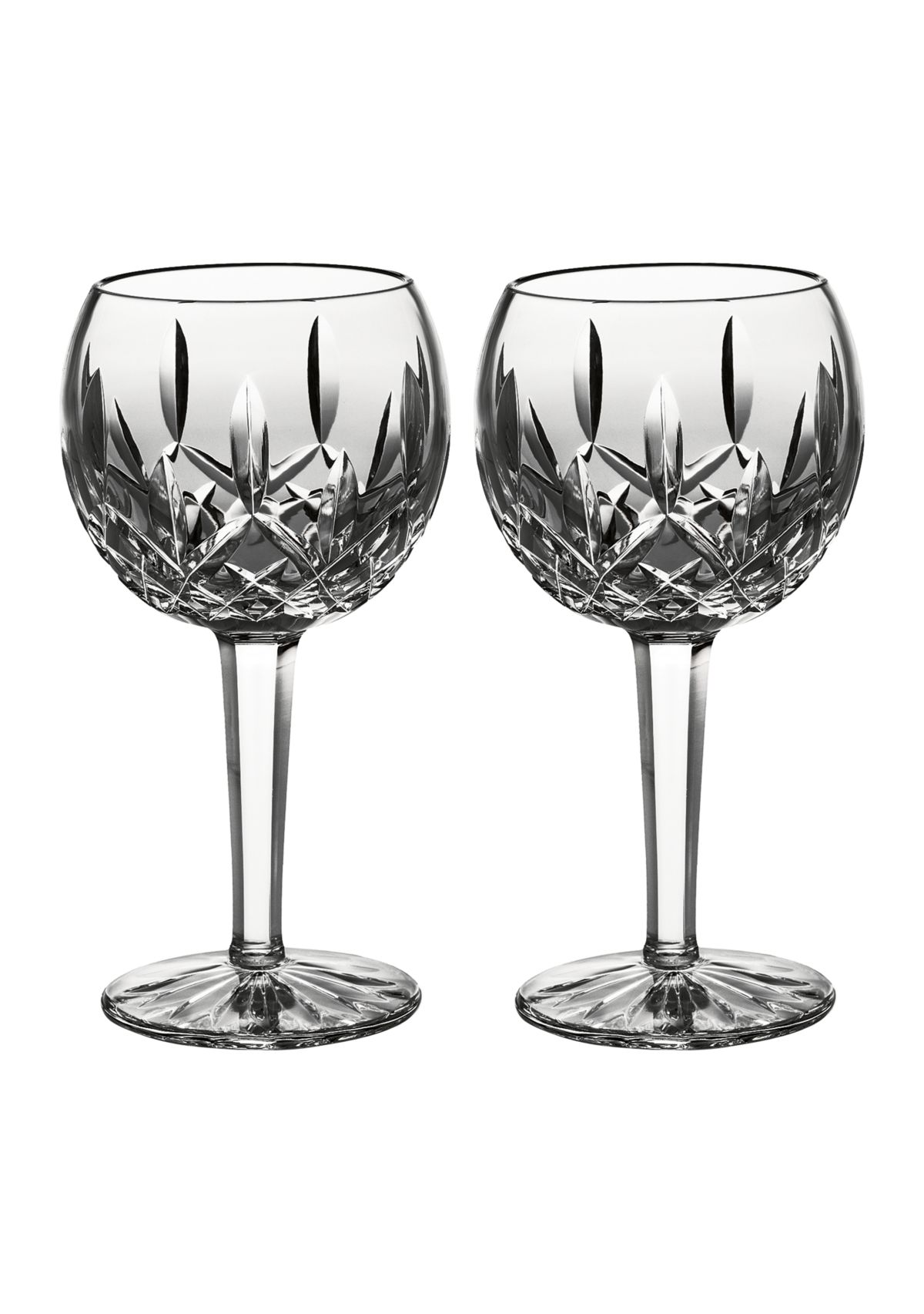 Lismore Balloon Wine Glasses - 8 Ounce, Set of 2