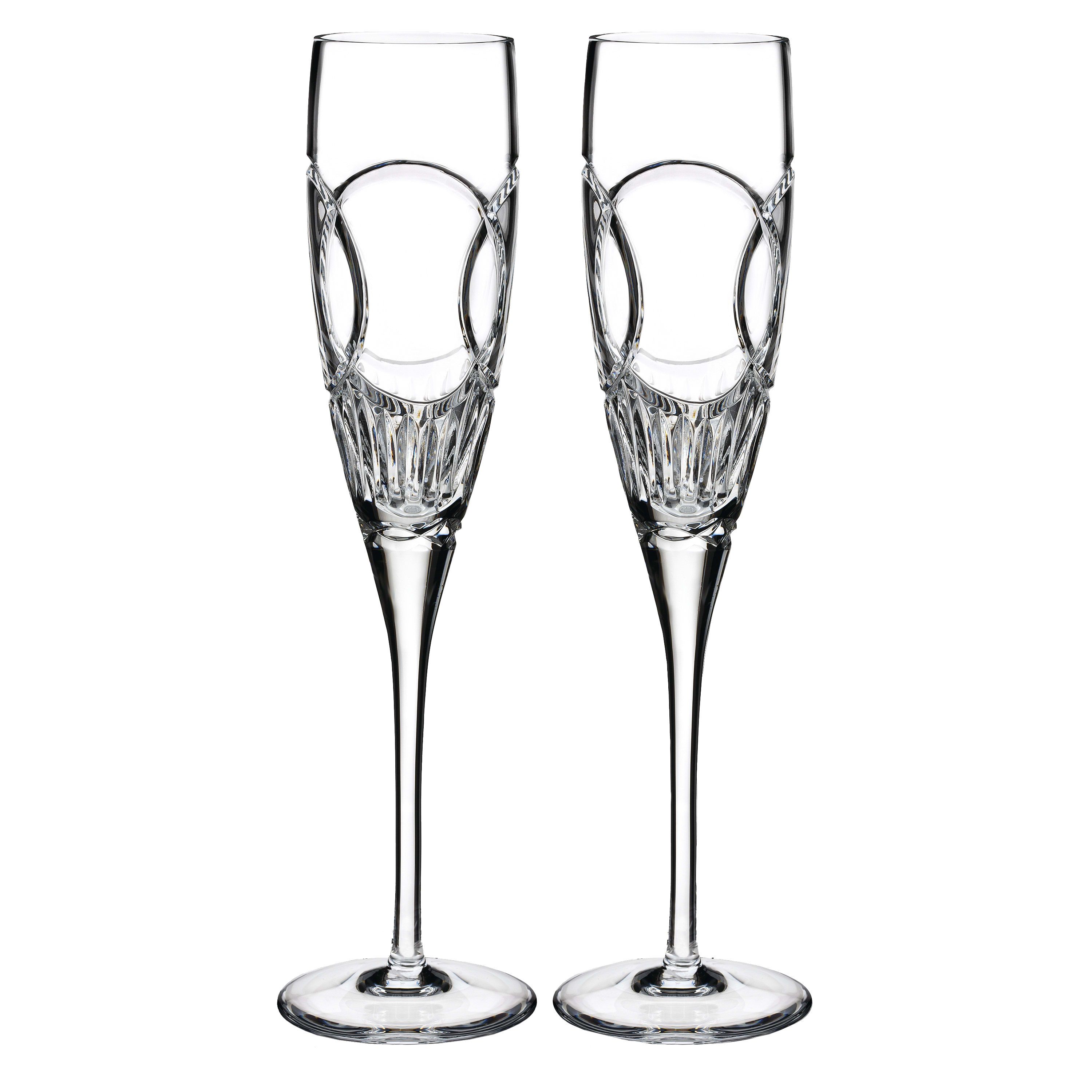 Wedding Vows Toasting Flute, Pair