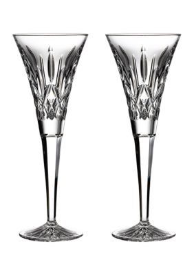 Lismore Toasting Flute Pair