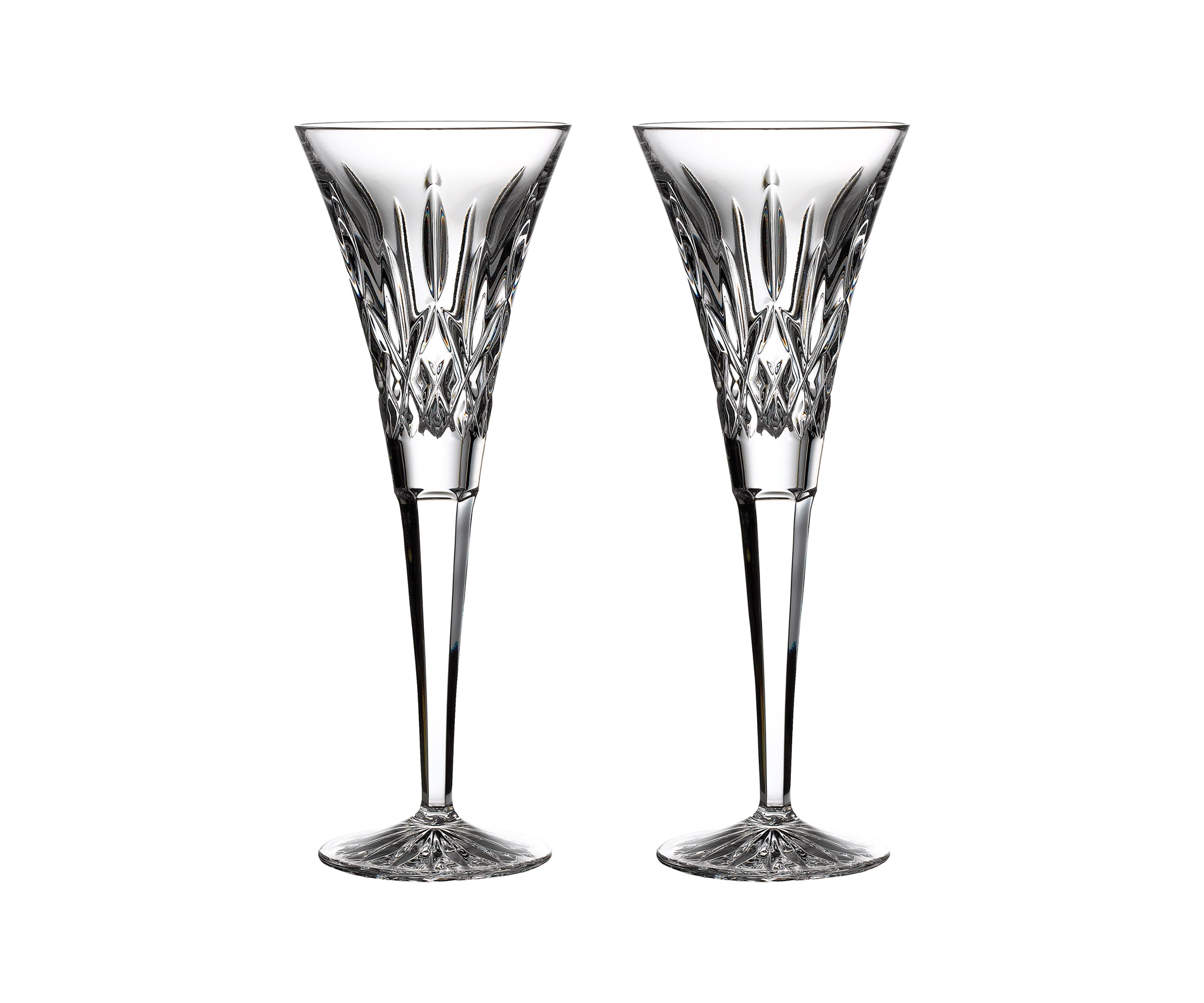 Lismore Toasting Flute Pair