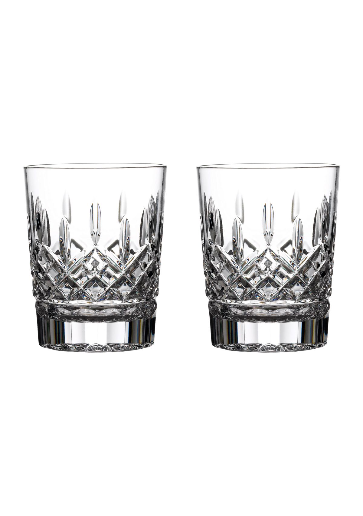 Lismore Double Old Fashion Glasses - Set of 2