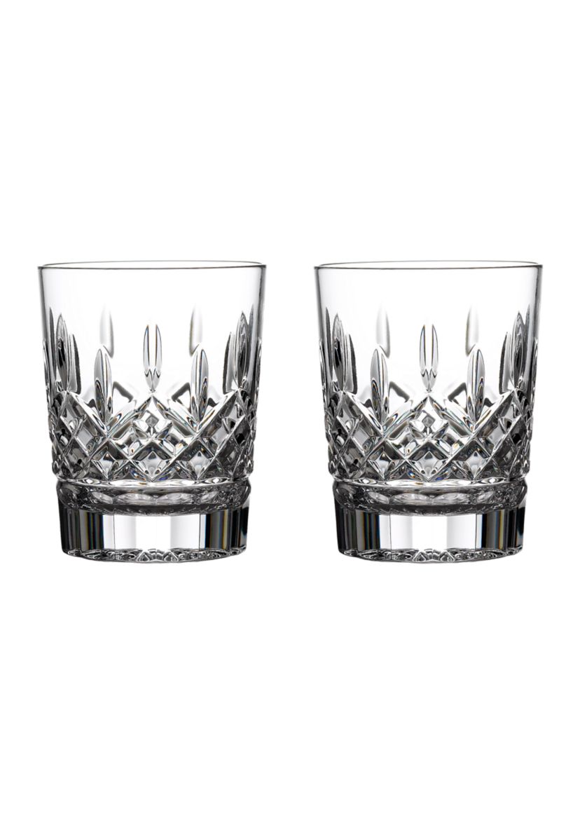 Lismore Double Old Fashion Glasses - Set of 2