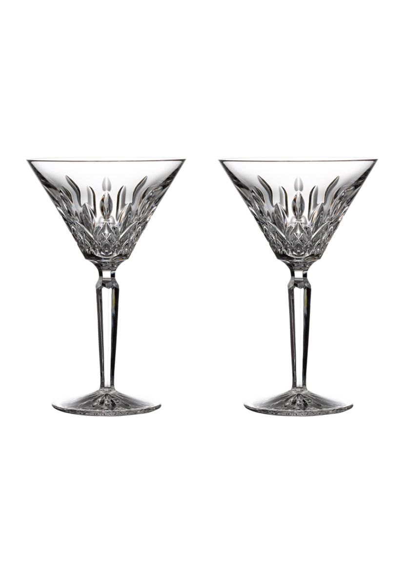 Lismore Martini Glasses - 4 Ounce, Set of 2