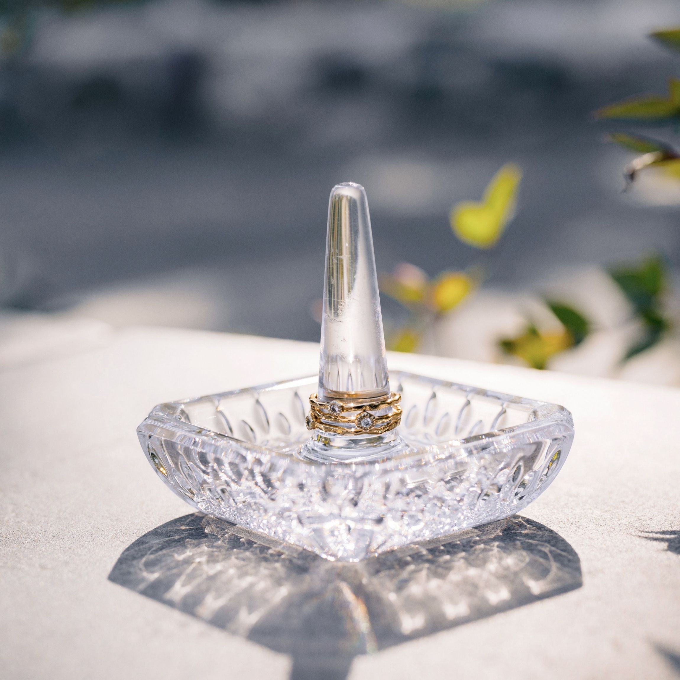 Lismore Ring Holder Square