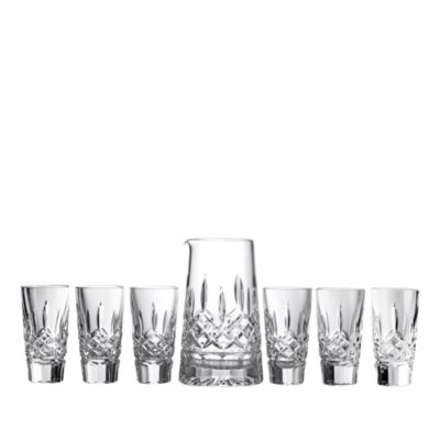 Waterford Lismore Pitcher & Shot Glass 7PCS