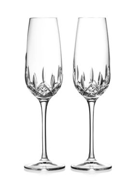 Lismore Essence Crystal Flute - Set of 2
