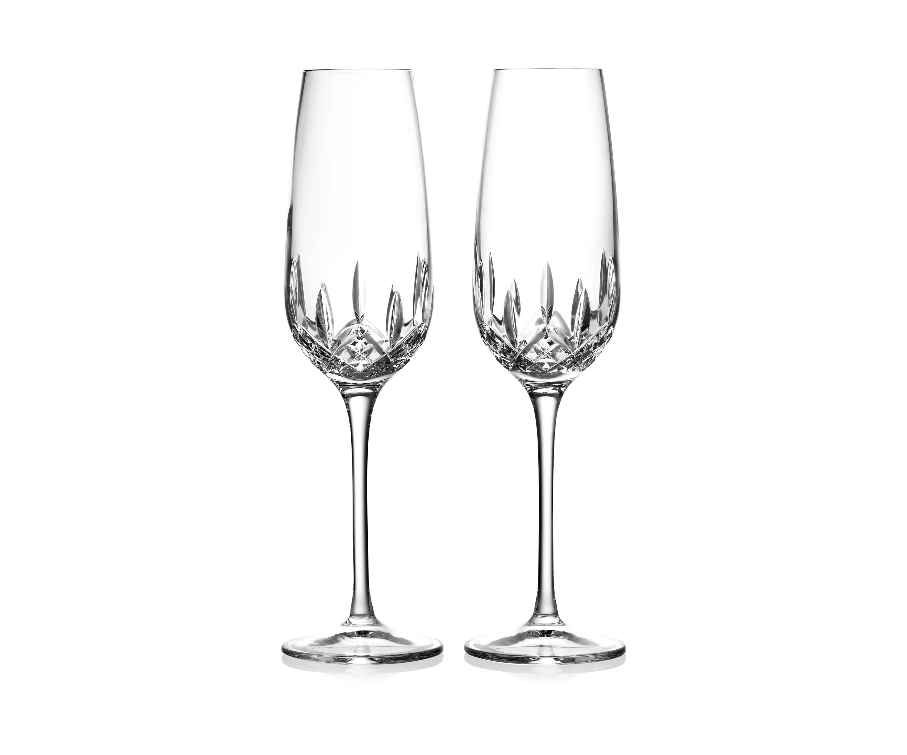 Lismore Essence Crystal Flute - Set of 2