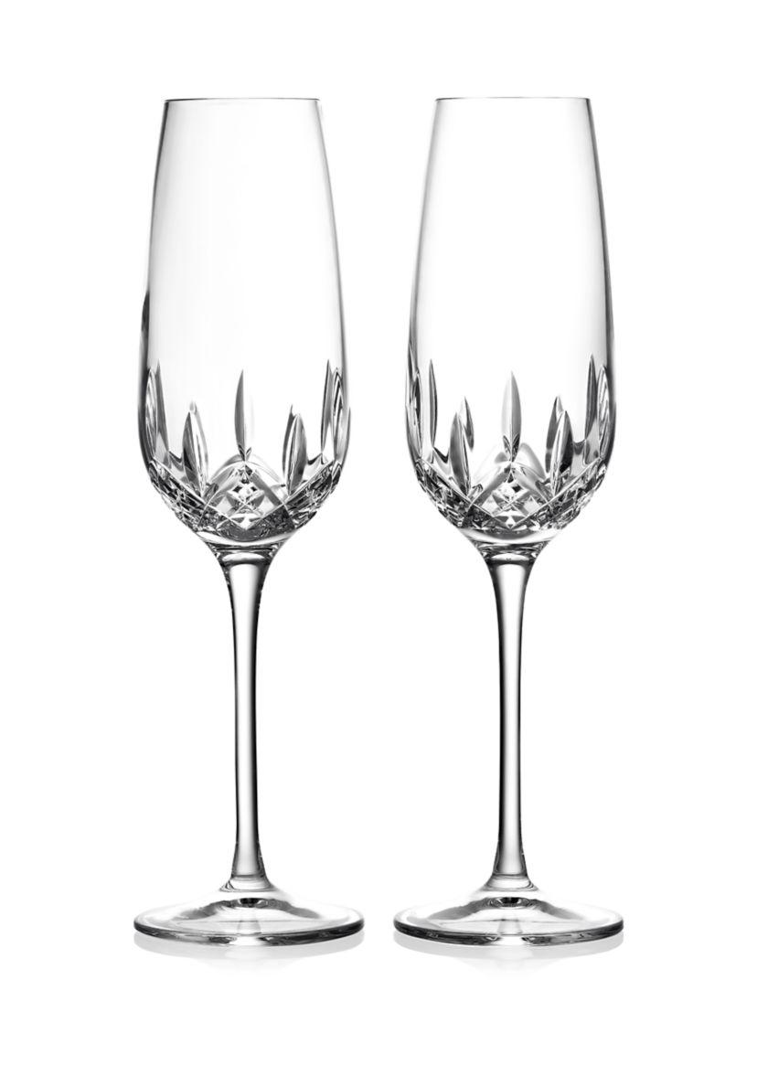 Lismore Essence Crystal Flute - Set of 2