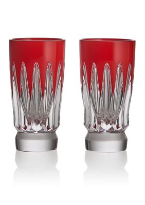 Waterford New Year Firework Red Shot Glasses - Set of 2