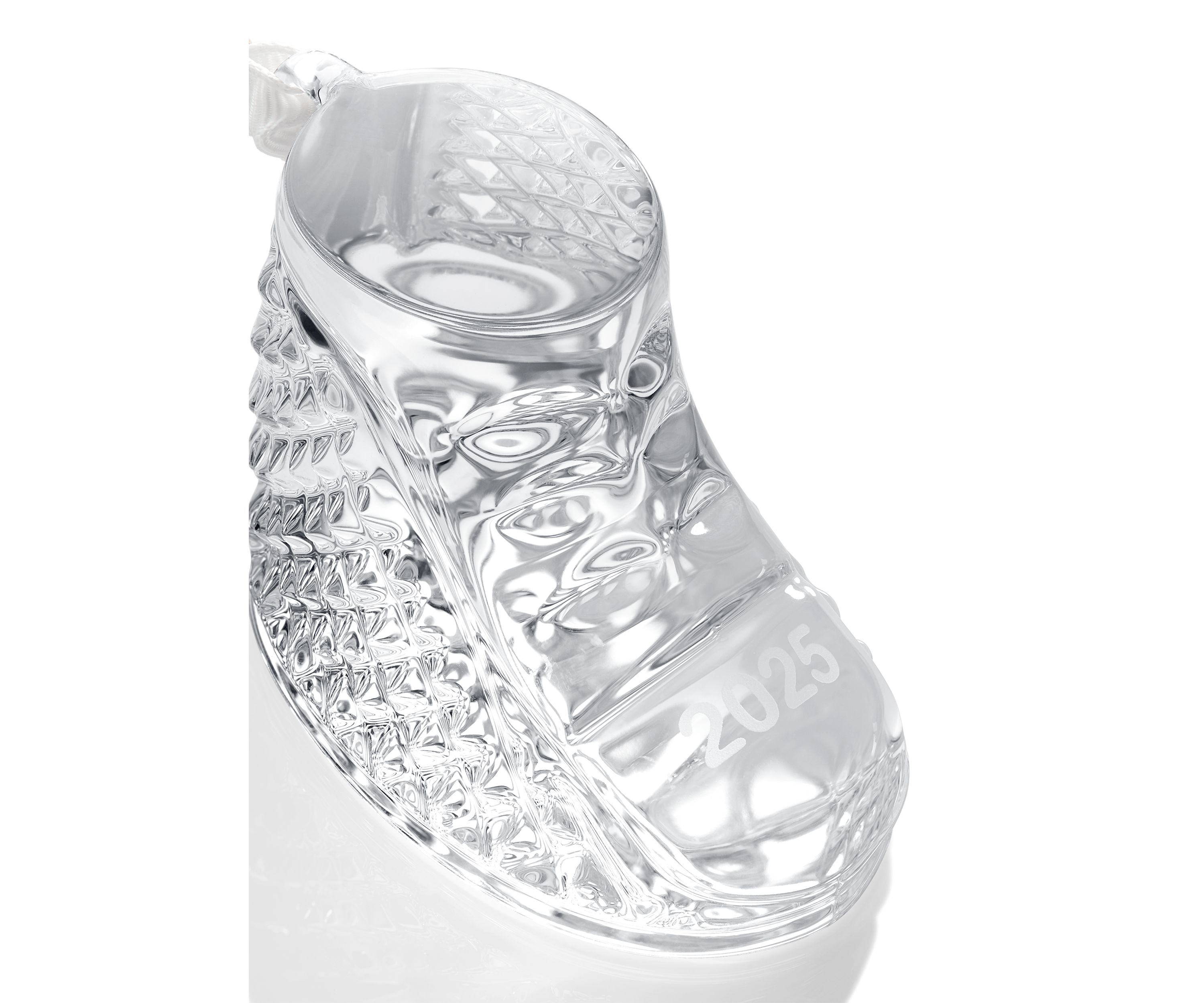 2025 Baby’s First Boot Crystal Ornament 